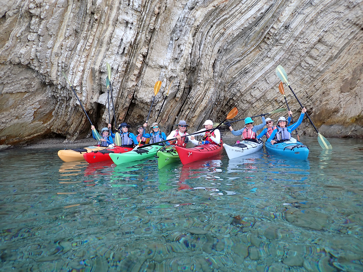 Sea Kayaking vacations, Ionian islands, Greece